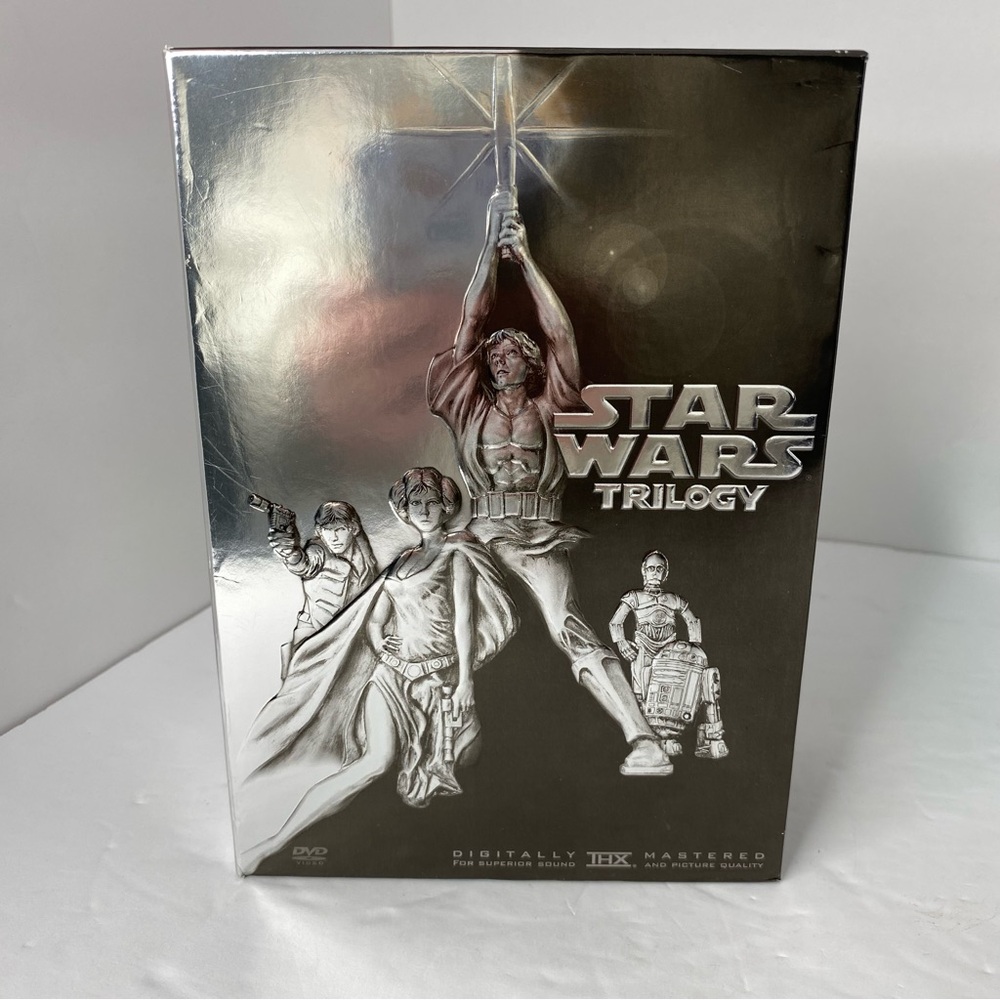 Star Wars Trilogy DVD Box Set Limited Edition 4 Disc Used